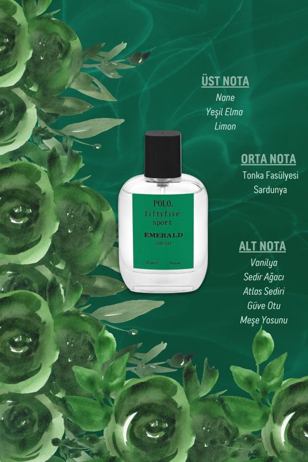 ادکلن اورجینال برند Polo55 مدل Polo 55 Shush Emerald کد 238224231 - Image 4