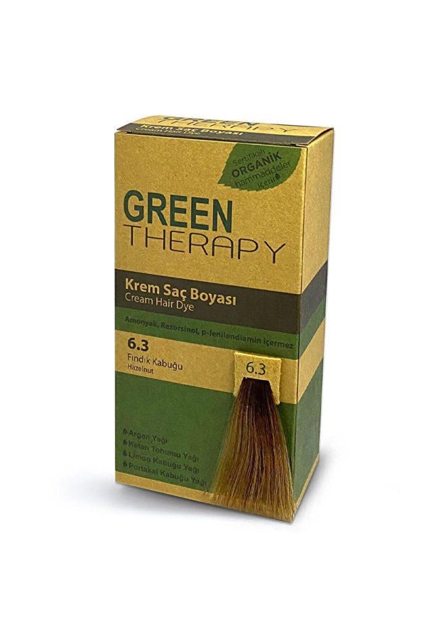 ست مراقبت از پوست اورجینال برند Green therapy مدل Krem Saç Boyası Fındık Kabuğu کد 836872413
