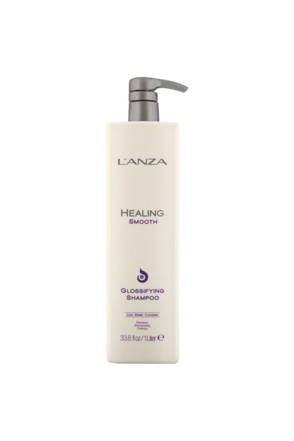 شامپو اورجینال برند L anza مدل Smooth Glossyfying Shampoo 1000ml کد 263331105