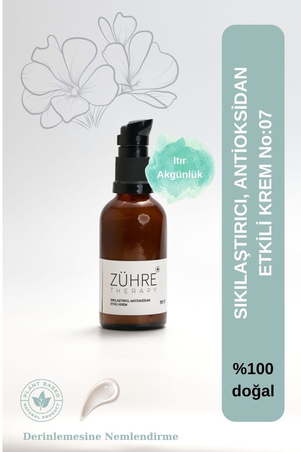 کرم صورت اورجینال برند Zuhre therapy مدل Sıkılaştırıcı Antioksidan Etkili Krem No:07 کد 876822179