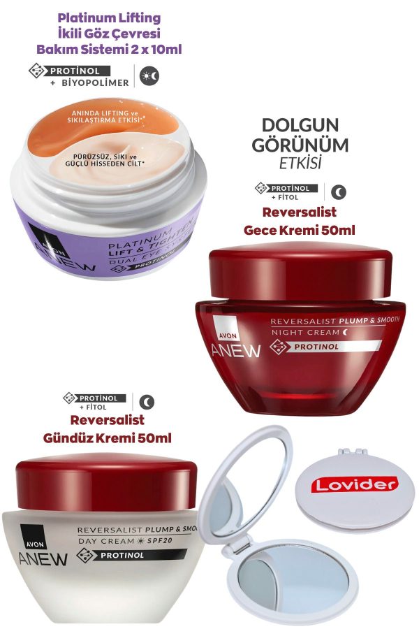 ست مراقبت از پوست اورجینال برند Avon مدل Reversalist 30-40 Yaş Set کد 828925917