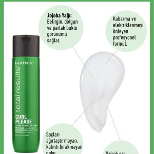 شامپو اورجینال برند Matrix مدل Curl Belirgin Bukleler Şampuanı کد 1205076