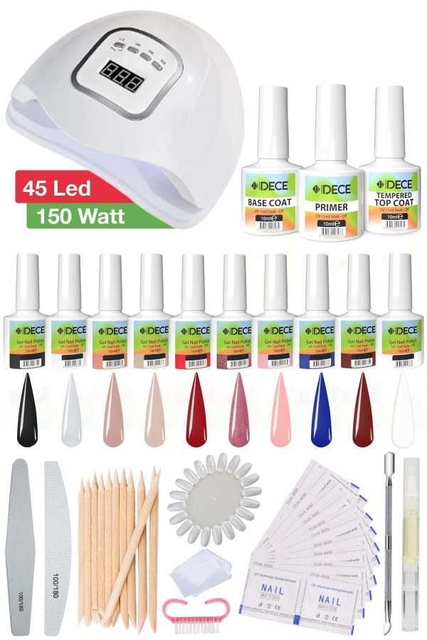 آرایشی اورجینال برند D dece مدل Maxi Evde Kalıcı Oje Seti کد 844785278