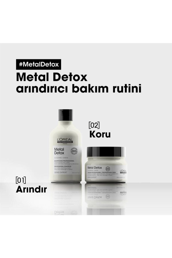 شامپو اورجینال برند L oreal professionnel مدل Metal Detox Arındırıcı Şampuan 300ml کد 882456593 - Image 5