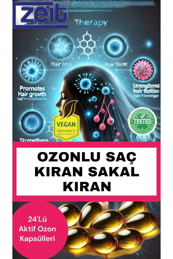 روغن و سرم مو اورجینال برند Zeit ozon مدل Ozonlu Terapi Kapsülleri - 48'li کد 859330389 - Image 5