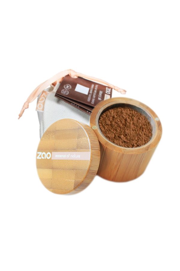 کرم پودر اورجینال برند Zao مدل Bamboo Mineral Silk 505 کد 2638038