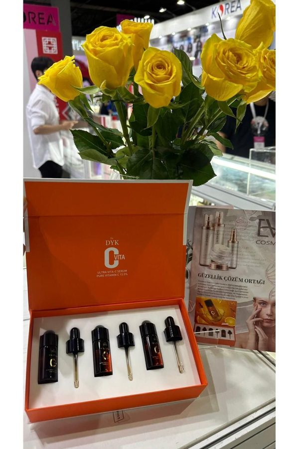سرم پوست اورجینال برند Eva kozmetik مدل Vita-C Serum 3'lü set کد 848197066 - Image 4