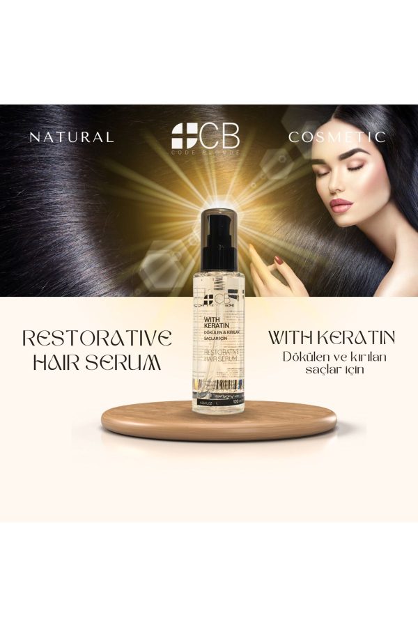 روغن و سرم مو اورجینال برند Code blonde کد 874391846