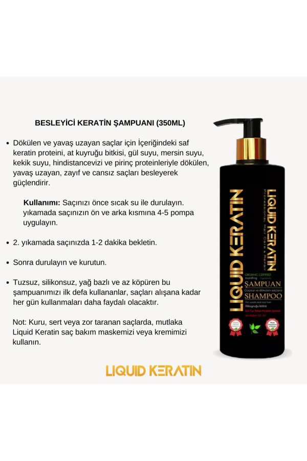 ست مراقبت از مو اورجینال برند Liquid keratin کد 356780655 - Image 2