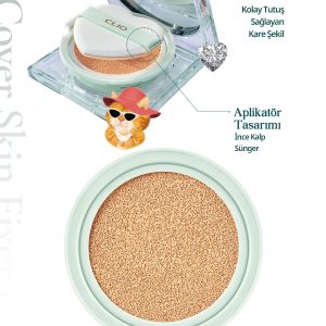 کرم فاندیشن اورجینال برند Clio مدل Kill Cover Skin Fixer Cushion کد 871316047