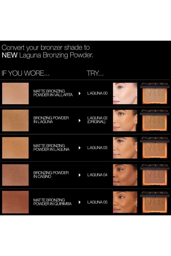 کرم پودر اورجینال برند Nars مدل Laguna Talc-Free Bronzer Powder کد 794329641 - Image 5
