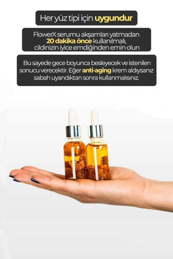 سرم پوست اورجینال برند Flowerx eye serum کد 198813567 - Image 2